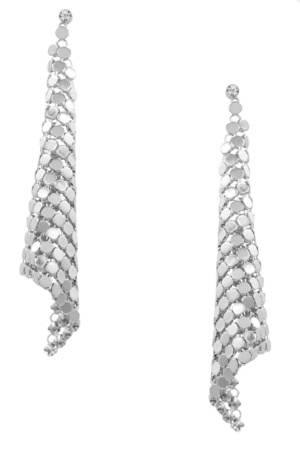 Triangle Blanket Tassel Earrings