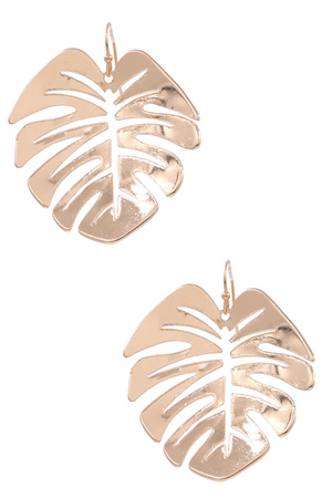 Philodendron Leaf Drop Earrings