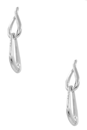Teardrop Layered Earrings