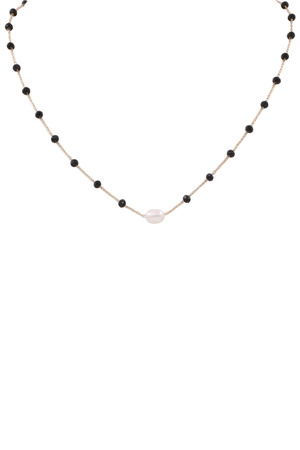 Cream Pearl Pendant Necklace