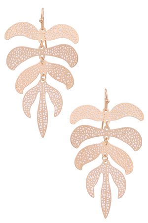 Leaf Drop Earrings