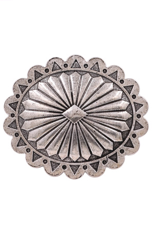 Metal Engraved Buckle Belt