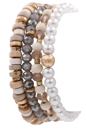 Assorted Bead Bracelet set