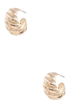 Baguette Twist Earrings