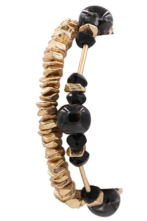 Assorted Bead Stretch Bracelet Set