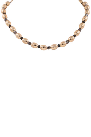 Acrylic Bead Square Bead Necklace
