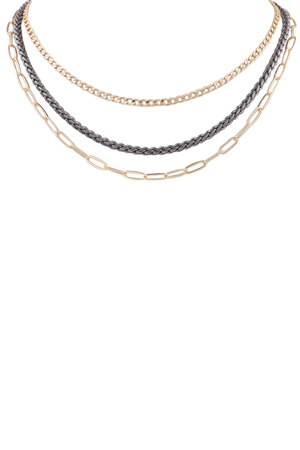 Snake Chain Layered Necklace
