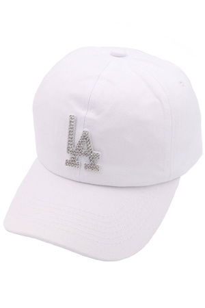 LA Rhinestone Baseball Cap