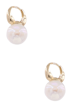 Acrylic Pearl Earrings