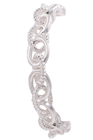 Metal Chain Link Stretch Bracelets