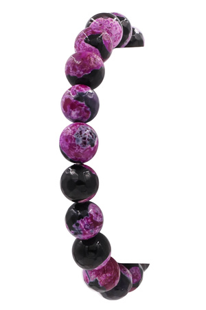 Semi Precious Stone Stretch Bracelet