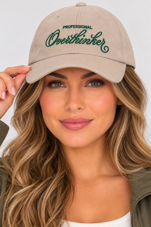 Professional Overthinker Verbiage Cap