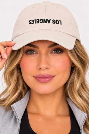 Flipped Dainty Block LOS ANGELES Cap