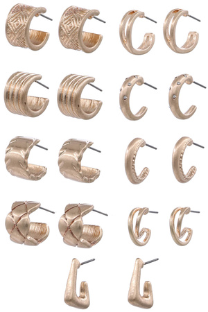 Classic & Chic Hoop Earring Set