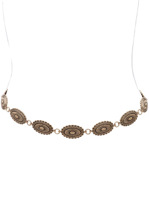 Sunburst Concho Chain Belt