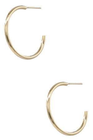 Stainless Steel Pincatch Hoop Earrings