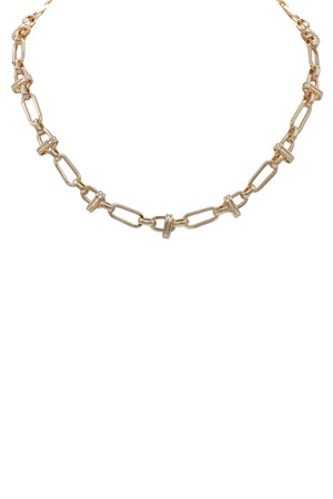 Stylish Metal Chain Necklace
