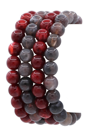 Acrylic Beaded Stackable Elastic Bracelet