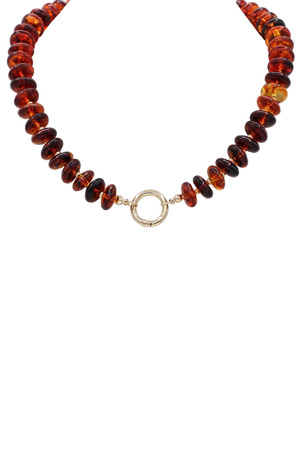 Classic Marble Bead Necklace