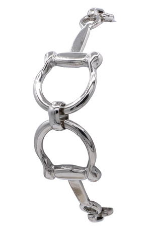 Metal Horsebit Clasp Bracelet
