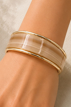 Modern Acetate Statement Cuff