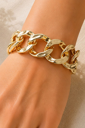 Bold Chunky Link Chain Bracelet