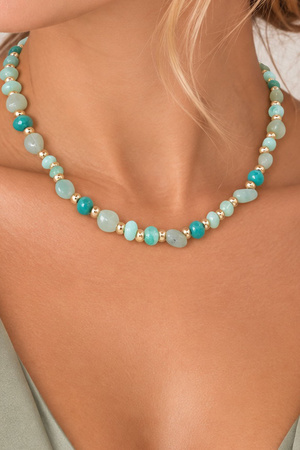 Mixed Stone & Beaded Necklace