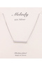 RHODIUM PLATED