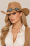 LIGHT BROWN-TURQUOISE