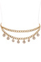 GOLD RHINESTONE