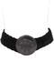 WORN SILVER-BLACK